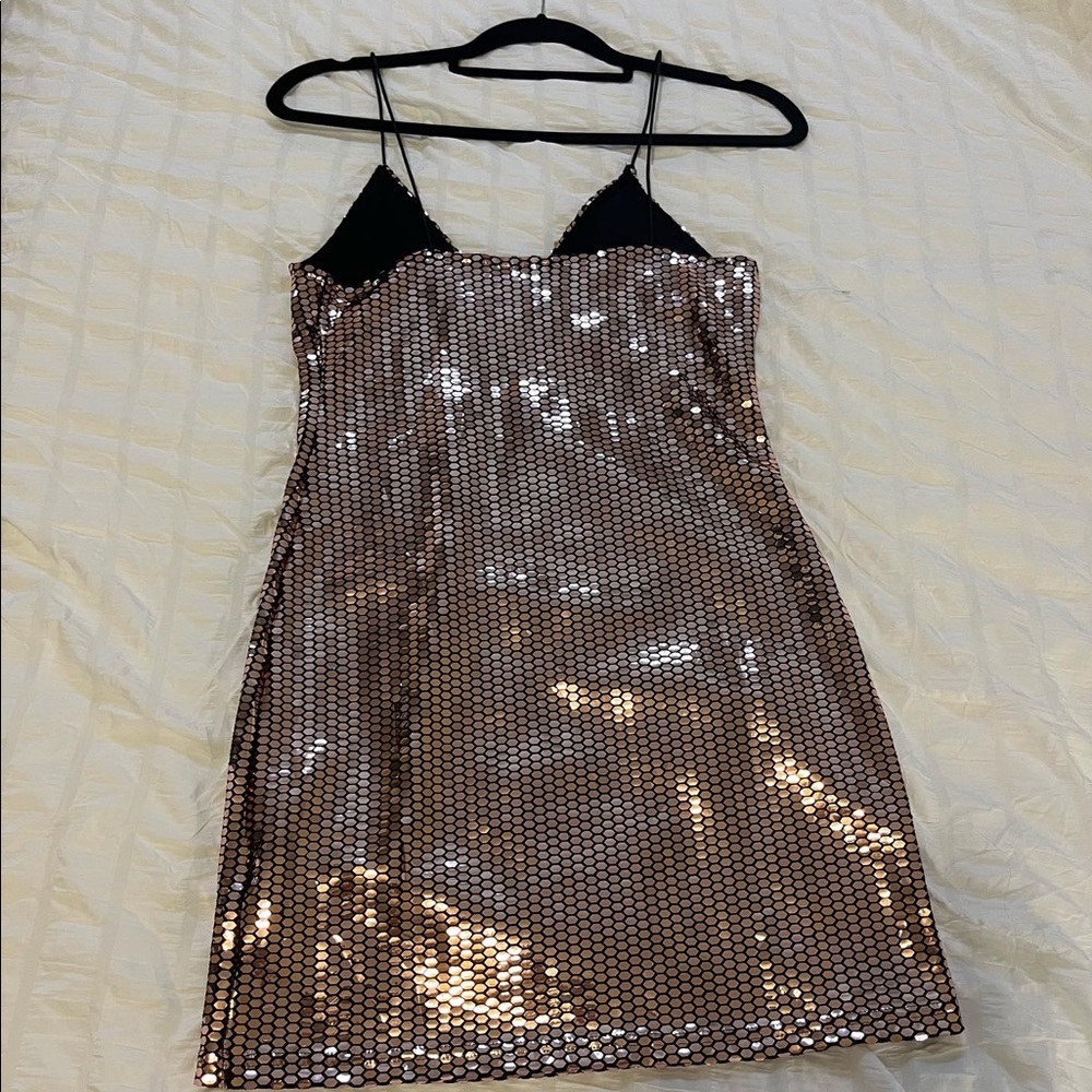 Top shop sequin dress